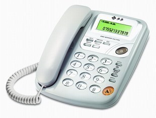 F004多功能來電顯示福多多電話機(jī)-超大鈴聲！